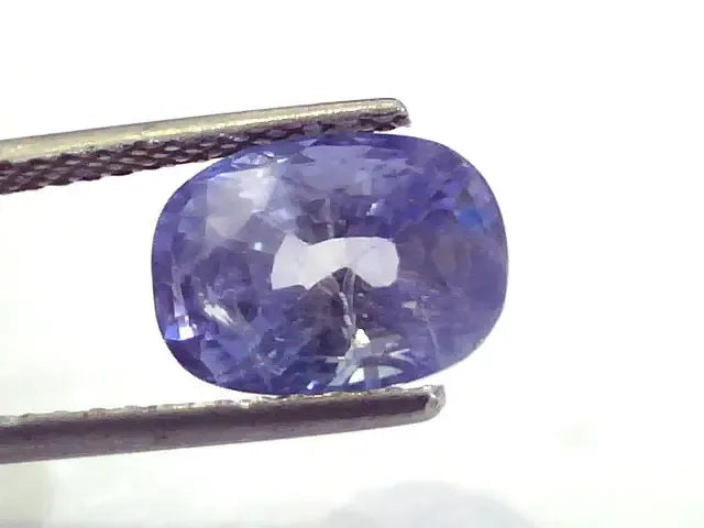 5.85 Ct Unheated Untreated Natural Ceylon Blue Sapphire Neelam Gems - Venus Gems