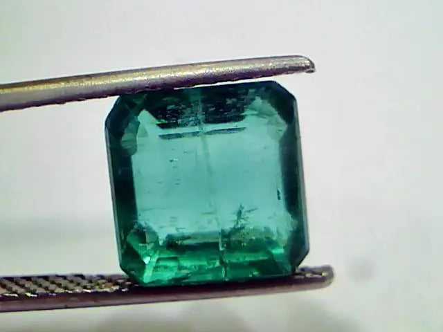 5.84 Ct Untreated Natural Zambian Emerald Gemstone Panna Gems AAAAA