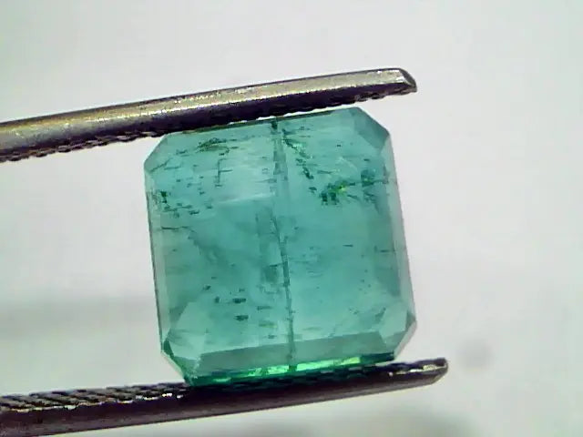 5.84 Ct Untreated Natural Zambian Emerald Gemstone Panna Gems AAAAA