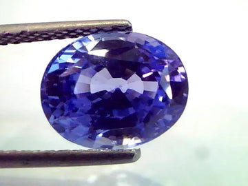 5.85 Ct IGI Certified Untreated Natural Ceylon Blue Sapphire AAA