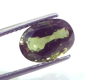 5.87 Ct Untreated Natural Certified Colour Changing Alexandrite