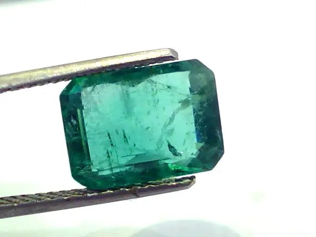 5.87 Ct Untreated Unheated Natural Zambian Emerald Gemstone AAA