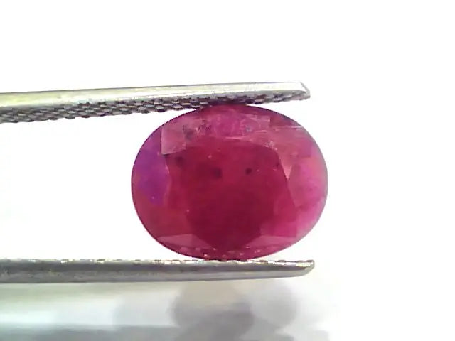 5.93 Ct Certified Unheated Untreated Natural New Burma Ruby
