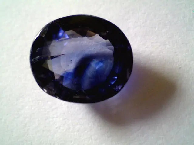5.88 Ct Untreated Srilanka Blue Sapphire Premium Colour Neelam