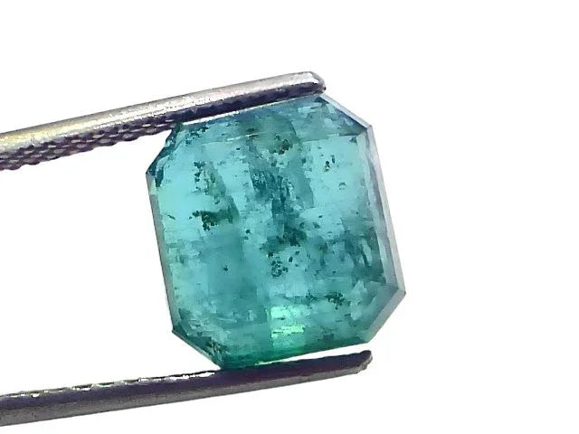 5.88 Ct GII Certified Untreated Natural Zambian Emerald Panna Gems - Venus Gems