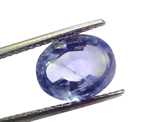 5.92 Ct IGI Certified Unheated Untreated Natural Ceylon Blue Sapphire - Venus Gems
