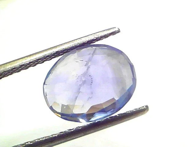 5.92 Ct IGI Certified Unheated Untreated Natural Ceylon Blue Sapphire - Venus Gems