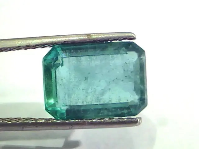 5.92 Ct Untreated Natural Zambian Emerald Gemstone Panna Stone