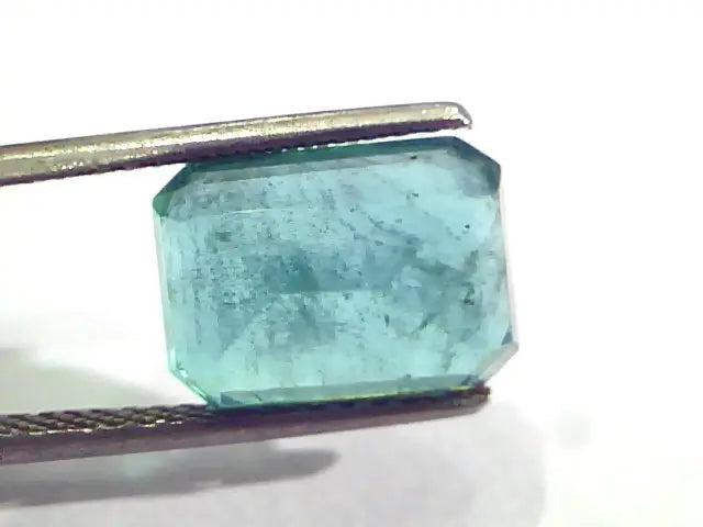 5.92 Ct Untreated Natural Zambian Emerald Gemstone Panna Stone