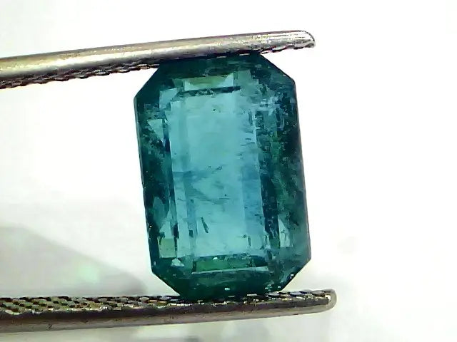 5.94 Ct GiI Certified Untreated Natural Zambian Emerald Gemstone Panna