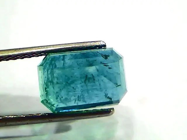 5.94 Ct GiI Certified Untreated Natural Zambian Emerald Gemstone Panna