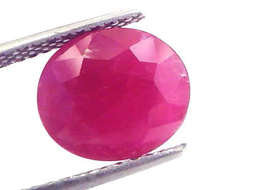 5.97 Ct Untreated Natural Old Burma Ruby Gemstone Manik