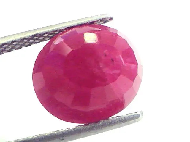 5.97 Ct Untreated Natural Old Burma Ruby Gemstone Manik