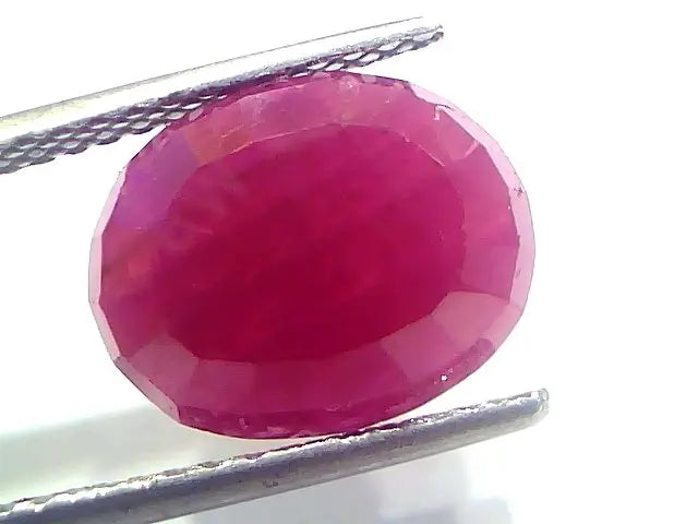 5.93 Ct Certified Unheated Untreated Natural New Burma Ruby Manik Stone