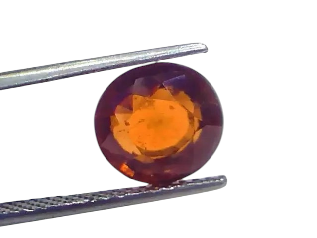 5.50 Ct Untreated Natural Ceylon Gomedh/Hessonite Gemstone - Venus Gems