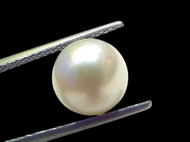 5.48 Ct Natural Certified Real South Sea Pearl Certified Moti - Venus Gems