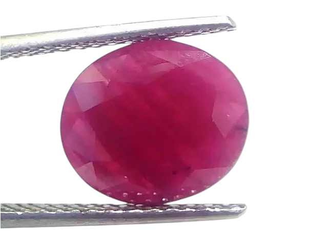 5.15 Ct Certified Unheated Untreated Natural New Burma Ruby Manik Stone - Venus Gems
