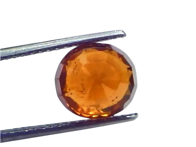 5.50 Ct Untreated Natural Ceylon Gomedh/Hessonite Gemstone - Venus Gems