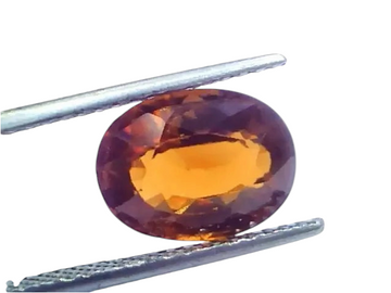 5.06 Ct Untreated Natural Ceylon Gomedh/Hessonite Gemstone - Venus Gems