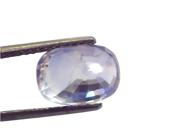 5.85 Ct Unheated Untreated Natural Ceylon Blue Sapphire Neelam Gems - Venus Gems