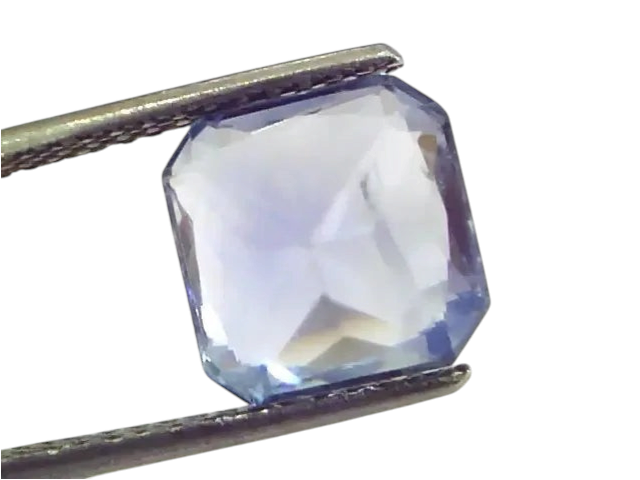 5.72 Ct Unheated Untreated Natural Ceylon Blue Sapphire Gemstone - Venus Gems