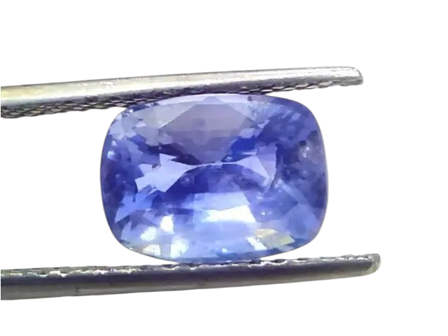 5.06 Ct Unheated Untreated Natural Ceylon Blue Sapphire Neelam - Venus Gems