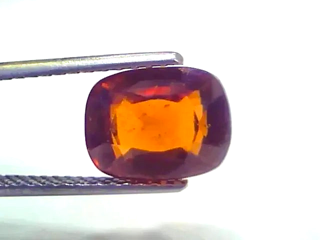 5.17 Ct Untreated Natural Ceylon Gomedh/Hessonite Gemstone - Venus Gems