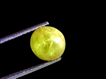 5.01 Ct Certified Untreated Natural Chrysoberyl Cats Eye,Lehsunia - Venus Gems