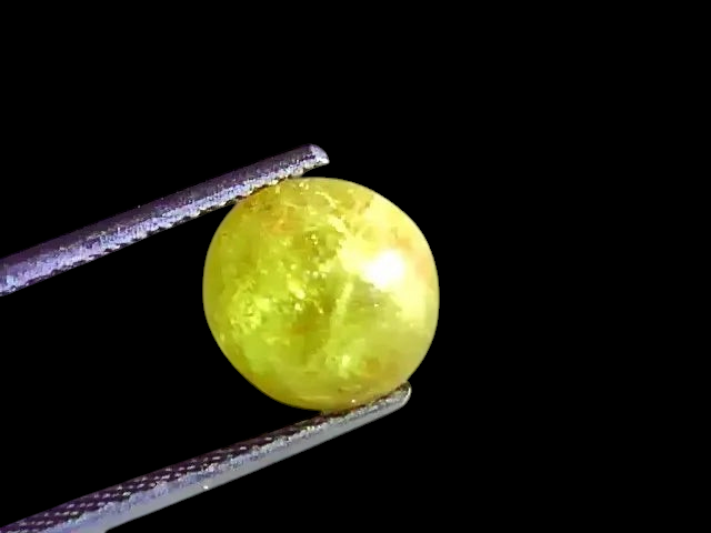 5.01 Ct Certified Untreated Natural Chrysoberyl Cats Eye,Lehsunia - Venus Gems