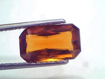 6.04 Ct Untreated Natural Ceylon Gomedh/Hessonite Gemstone
