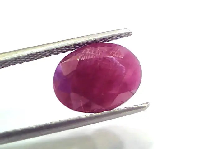 6.06 Ct Certified Unheated Untreated Natural New Burma Ruby