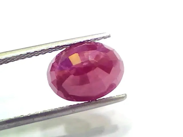 6.06 Ct Certified Unheated Untreated Natural New Burma Ruby