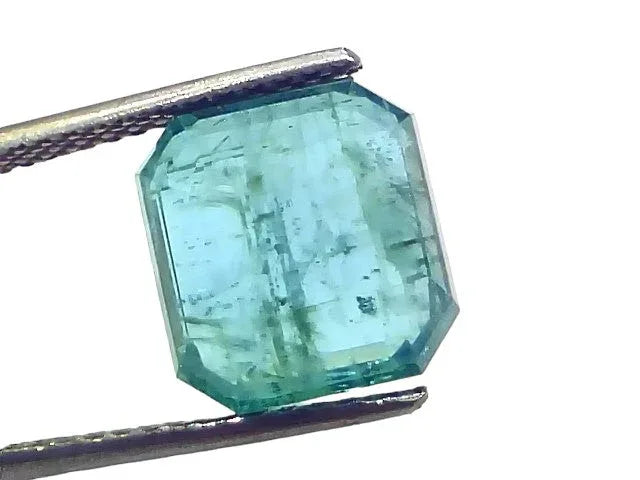 6.03 Ct GII Certified Untreated Natural Zambian Emerald Panna Gems - Venus Gems