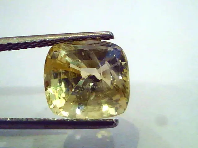 6.04 Ct Unheated Untreated Natural Ceylon Yellow Sapphire Pukhraj