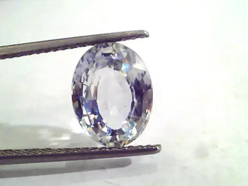 6.07 Ct Unheated Untreated Natural Ceylon White Sapphire Gemstones