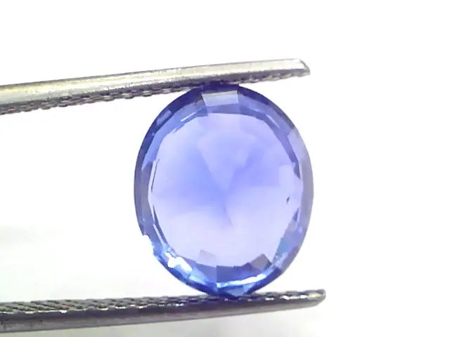 6.11 Ct Unheated Untreated Natural Ceylon Blue Sapphire Neelam AAAAA