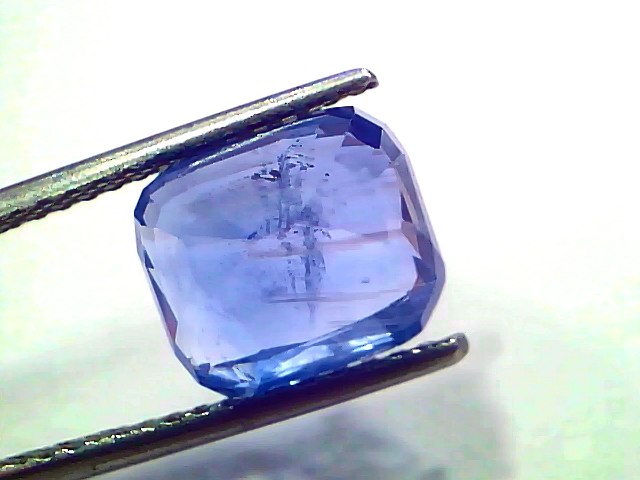 6.12 Carat IGI Certified Unheated Natural Ceylon Blue Sapphire Neelam – 6.72 Ratti