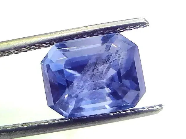6.14 Ct IGI Certified Unheated Untreated Natural Ceylon Blue Sapphire - Venus Gems