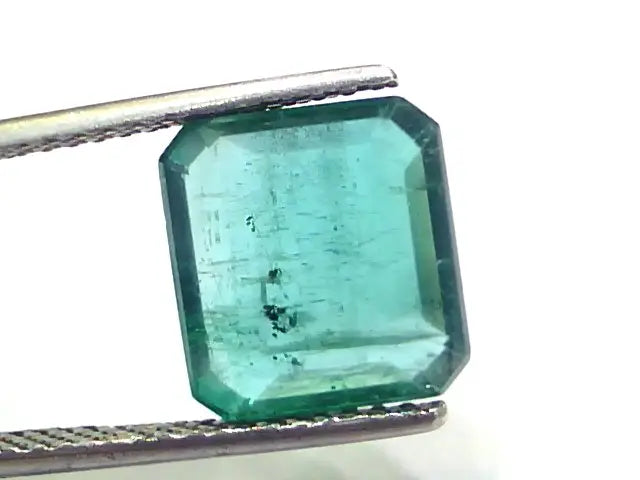 6.14 Ct GII Certified Untreated Natural Zambian Emerald Gems AAA