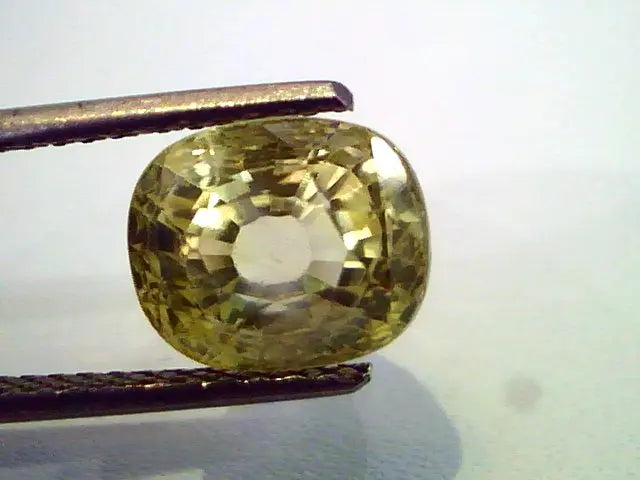 6.09 Ct Unheated Untreated Natural Ceylon Yellow Sapphire Pukhraj