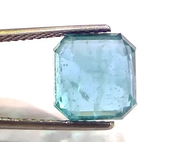 6.15 Ct GII Certified Untreated Natural Zambian Emerald Gemstone Panna - Venus Gems