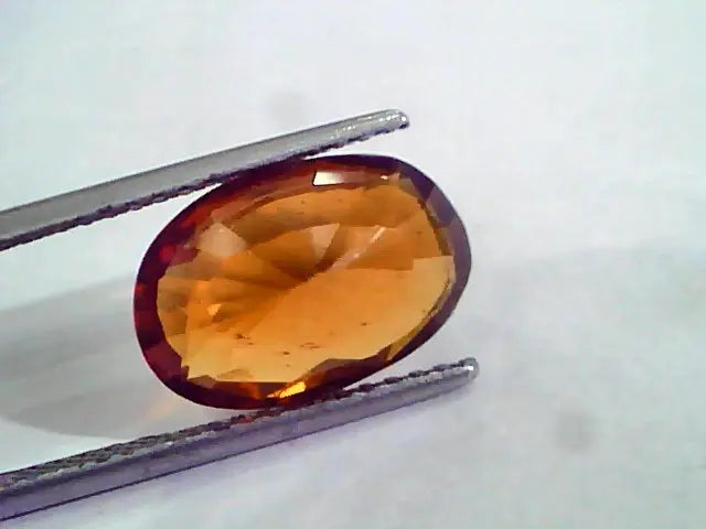 6.17 Ct Untreated Natural Ceylon Gomedh/Hessonite Gemstone