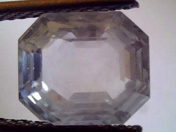 6.20 Ct Unheated Untreated Natural White Sapphire Venus Gems