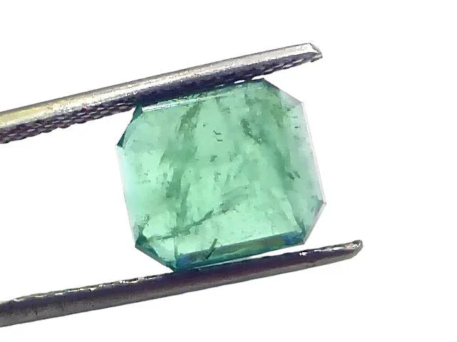 6.21 Ct GII Certified Untreated Natural Zambian Emerald Panna Gems - Venus Gems