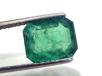 6.22 Ct GII Certified Untreated Natural Zambian Emerald Gems AA