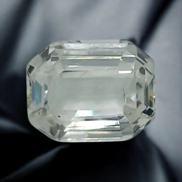 6.26 Ct GII Certified Unheated Untreated Natural White Sapphire Gemstone AAA - Venus Gems