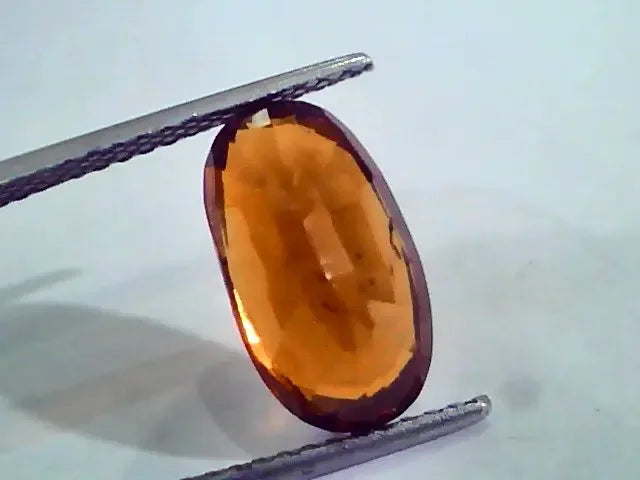6.32 Ct Untreated Natural Ceylon Gomedh/Hessonite Gemstone - Venus Gems
