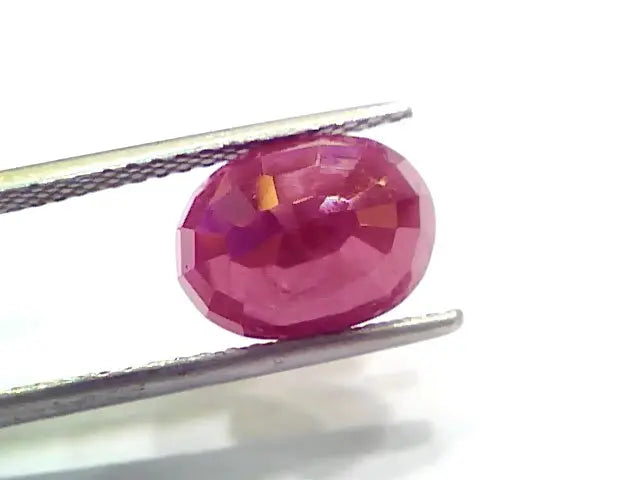 6.32 Ct Certified Unheated Untreated Natural New Burma Ruby