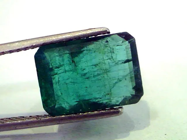 6.30 Ct Unheated Natural Zambian Green Emerald Gemsotne AA