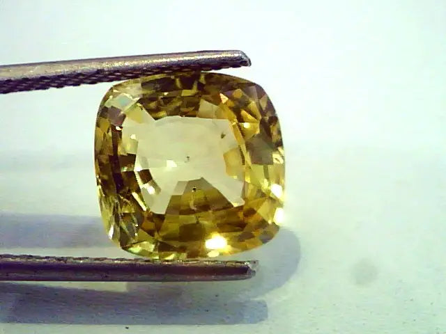 6.32 Ct IGI Certified Unheated Natural Ceylon Yellow Sapphire